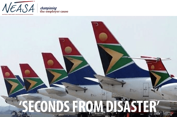 Unions Strike: SAA ‘seconds from disaster’ – newsletter